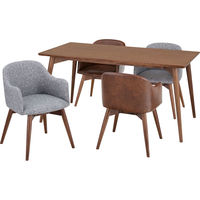 東谷 ROOM ESSENCE カラメリ チェア グレー KRM-010GYB 1脚（直送品）