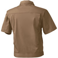 桑和（SOWA） 半袖ブルゾン ブラウン 4L  641　 1着（直送品）