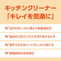 エリエール キレキラ！キッチンクリーナー 徹底キレイ おそうじシート 20枚入 1セット（1パック×5）大王製紙