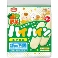 亀田製菓 野菜ハイハイン　2枚×12袋入 3個　赤ちゃん おやつ ベビー菓子 ベビースナック ソフトせんべい 7ヶ月頃から