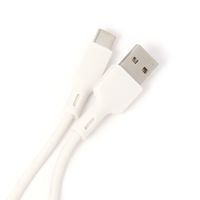 USB Type-Cケーブル（2m） アイボリー LAKOLE/ラコレ