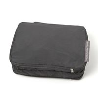 （SPA&TRAVEL）圧縮バッグ（M） チャコール LAKOLE/ラコレ