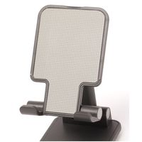 【LAKOLE/ラコレ】 折りたたみスマホスタンド チャコール