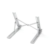 折り畳みアルミPCスタンド シルバー LAKOLE/ラコレ