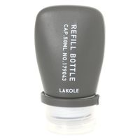 詰め替えボトル（50ml） ブラック 1セット（1個×2） LAKOLE/ラコレ