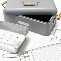 TRI バーベキューストーブ アルタXB 2~4人用 GRAY SLW310 1台（直送品）