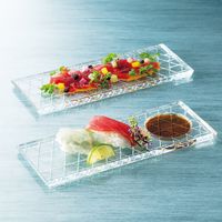 ヤマコー クリスタル切子プレート 08519 1個（直送品）