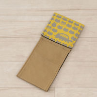 センコー となりのトトロ ネコバスニット ペーパーホルダーカバー イエロー TOB231012 1枚（直送品）