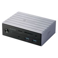 ドッキングステーション タイプC ハブ 14in1 Thunderbolt4対応 USBハブ DST-W07 エレコム 1個（直送品）