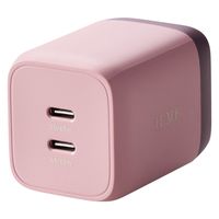 USB充電器 タイプC PD 65W USB-C×2 ILMF ピンク MPA-ACCP43PN-IL エレコム 1個
