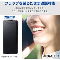 Galaxy A55 5G ケース レザー 手帳型 超軽量 ブラック PM-G243PLFUBK エレコム 1個