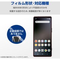 エレコム Xperia 1 VI(SO-51E)/ガラスフィルム/高透明/ブルーライトカット PM-X242FLGGBL 1個