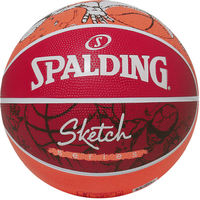 SPALDING(スポルディング) バスケットボール 競技ボール スケッチ ドリブル ラバー 5号球 84558Z 1セット（2球）（直送品）