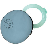 トレードワン 冷感ネックリング 保冷ポーチ ブルー 1個