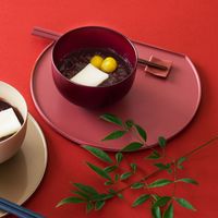 スクエア箸置き レッド LAKOLE/ラコレ