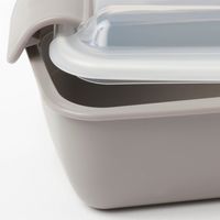 ドーム型ランチボックス（560ml） グレー LAKOLE/ラコレ