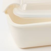 ドーム型ランチボックス（560ml） ホワイト LAKOLE/ラコレ