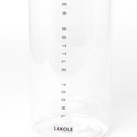 ウォーターボトル（700ml） クリア LAKOLE/ラコレ