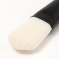 【LAKOLE/ラコレ】 ファンデーションブラシ グレー