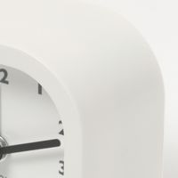 ミニスクエア置き時計 アイボリー LAKOLE/ラコレ