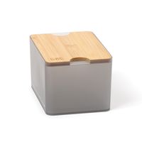 バンブー蓋マルチケース グレー LAKOLE/ラコレ