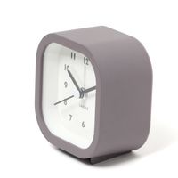 ミニスクエア置き時計 チャコール LAKOLE/ラコレ