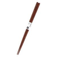 抗菌 ウッド八角箸 ブラウン 1セット（2膳） LAKOLE/ラコレ