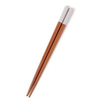 【LAKOLE/ラコレ】 【らこれキッズ】ニュアンスカラー箸（18cm） グレー