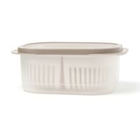 フレッシュコンテナ（L） グレー LAKOLE/ラコレ