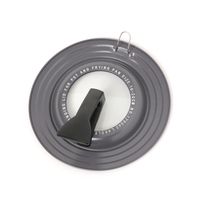 スタンドフライパンカバー（16～20cm）チャコール LAKOLE/ラコレ