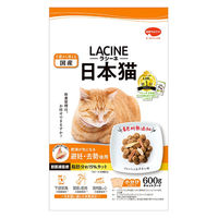 ラシーネ 日本猫 避妊・去勢後用 国産 600g（150g×4袋）1セット（1袋×3）日本ペットフード キャットフード
