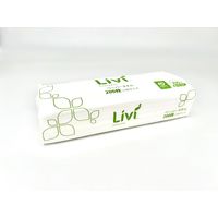 ペーパータオル Livi（リビィ）エブリデイ ミニ小判 パルプ100% PEFC認証紙 シングル200枚 1個 ユニバーサル・ペーパー