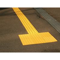 KMネクスト 点字ブロック 300×300 ライン MF00007AP 1セット(20個)（直送品）