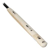 與板利器工業 東藤吉郎 高級彫刻刀 三角6mm 50648 1個（直送品）