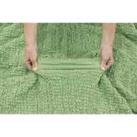 フィビアンテキスタイル タテ・ヨコ伸縮式ソファカバー クレア 肘付き 3人掛 オレンジ 6515640 1枚（直送品）