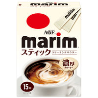 AGF マリーム スティック 1セット（1袋（15本入）×2） クリーミングパウダー コーヒーミルク