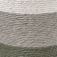 トライカラーバスケット（L） グリーン LAKOLE/ラコレ