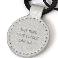 PUマグネットキーホルダー シルバー LAKOLE/ラコレ