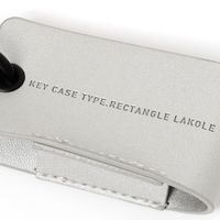 PUスライドキーカバー シルバー LAKOLE/ラコレ