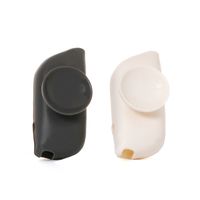 ハブラシヘッドケース2点セット ブラック&ホワイト LAKOLE/ラコレ