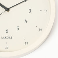 大きな掛け時計2 アイボリー LAKOLE/ラコレ
