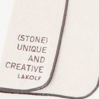刺繍ハンドタオル STONE LAKOLE/ラコレ
