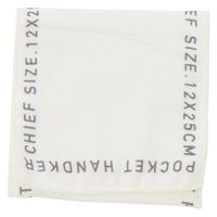 ポケットハンドタオル アイボリー 1セット（1枚×2） LAKOLE/ラコレ