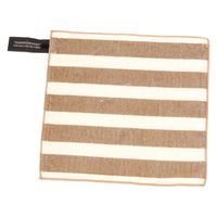 ループ付きハンドタオル ベージュ 1セット（1枚×2） LAKOLE/ラコレ