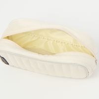 キルティングボックスポーチ ホワイト LAKOLE/ラコレ