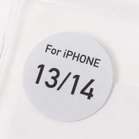 ぷっくりiPhoneケース （iPhone13/14） アイボリー LAKOLE/ラコレ