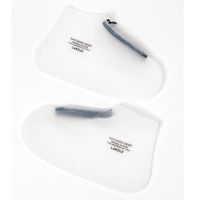 【LAKOLE/ラコレ】 ZIPレインシューズカバー M ホワイト