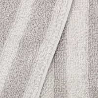 今治産ハンドタオル（ボーダー） グレー LAKOLE/ラコレ