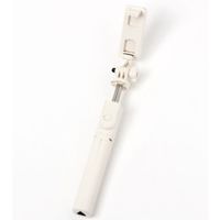 【LAKOLE/ラコレ】 リモコン付き自撮り棒 アイボリー