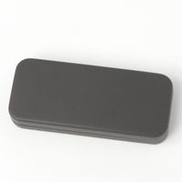 ハードメガネケース（スリム） チャコール LAKOLE/ラコレ